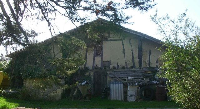 Vielle vasconne à colombage à Tioulet (Sadirac, Entre-deux-Mers)
