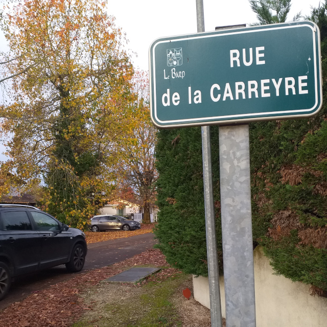 Le Barp - rue de la Carreyre