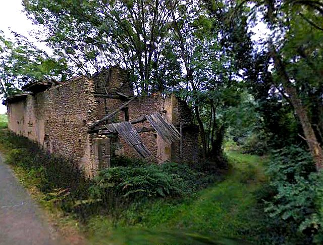 La maison « Tuqueù » entre Cazaril et les « Tambourès »