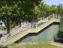 Toulouse - Bellefontaine - un escalier d'accès à la dalle