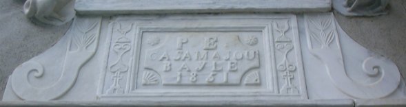 Plaque sur une maison de Beòst (Vath d'Aussau)